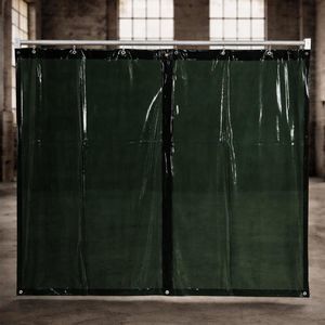 rideau de soudure vert 1