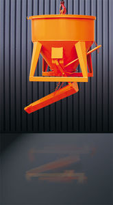 benne à béton conique 1