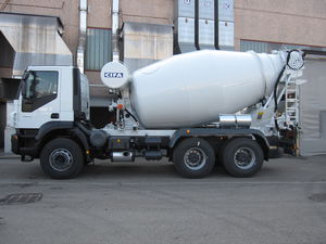 camion malaxeur pour le béton