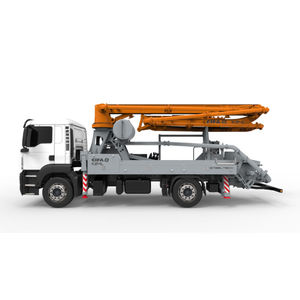 pompe à béton automotrice pour chantier