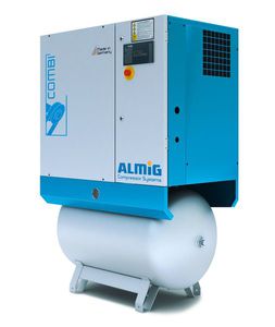 compresseur d'air / stationnaire / à moteur électrique / à vis