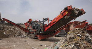 crible pour chantier de construction 1