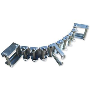 rouleau pose câble avec rouleau en acier 1
