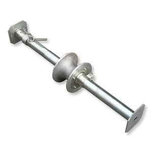 rouleau pose câble avec rouleau en acier 1