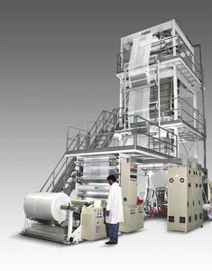 ligne de coextrusion de film par gonflage