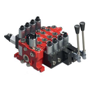 distributeur hydraulique à tiroir / à levier / sectionnel / modulaire