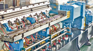 extrudeuse bivis contrarotative