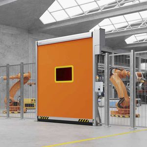 porte à enroulement 1