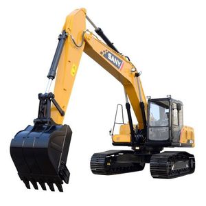 pelleteuse intermédiaire / sur chenilles / diesel / pour chantier de construction