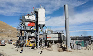 centrale d'enrobage stationnaire