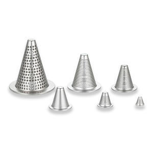 matériau filtrant à treillis métallique tricoté