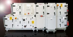 centrale de traitement d'air pour grands volumes d'air 1