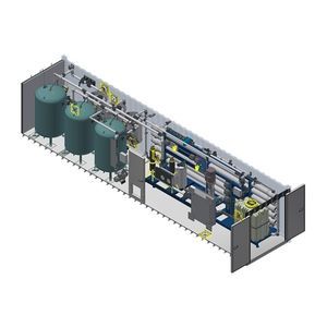 système d’épuration des eaux usées en container