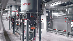 système de transport pneumatique par refoulement 1