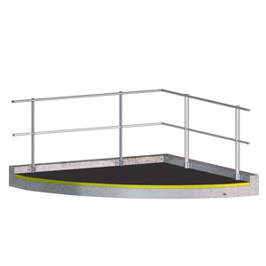 garde-corps en aluminium