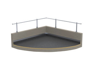 garde-corps en aluminium
