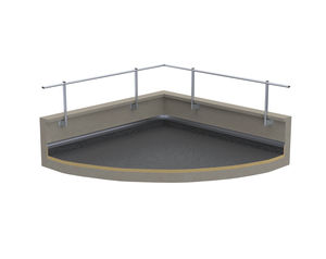 garde-corps en aluminium