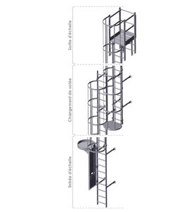 échelle en aluminium