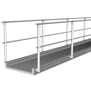 passerelle piétonne en aluminium