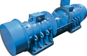 moteur vibrant avec actionneur électrique