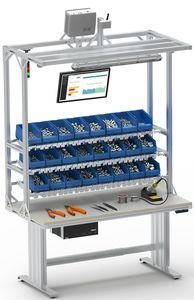 poste de travail pour assemblage