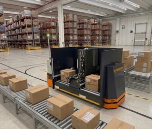 plateforme robotique mobile de transport