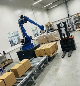 ligne de conditionnement pour l'industrie agroalimentaire