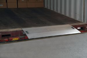 rampe de chargement en aluminium