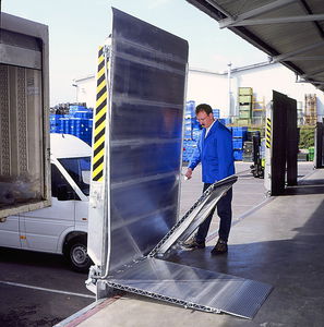 rampe de chargement en aluminium