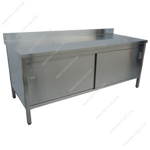 table de travail en acier inoxydable