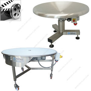 table rotative entraînée par moteur