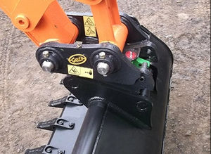 système d'attache rapide pour pelle hydraulique 1