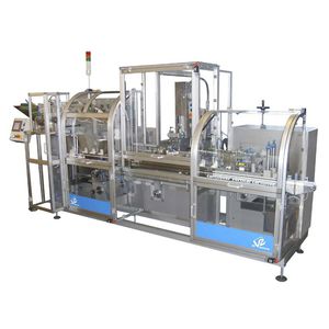encartonneuse à chargement par le haut / verticale / pour l'industrie cosmétique / pour l'industrie pharmaceutique