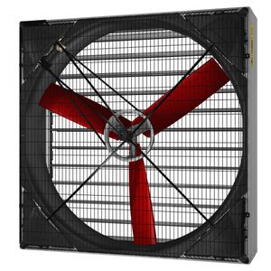 ventilateur axial / en acier galvanisé