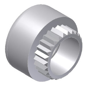 insert fileté / en laiton / en acier / en inox