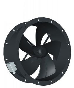 ventilateur axial / à entraînement direct / gainable / pour gaine ronde