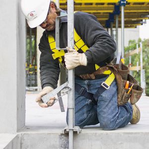 système antichute pour chantier