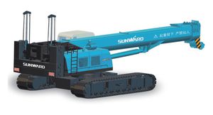 grue sur chenilles