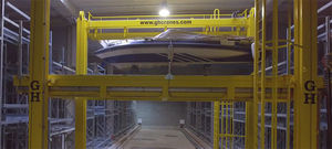 portique sur rail