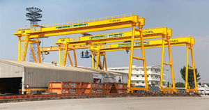 portique sur rail