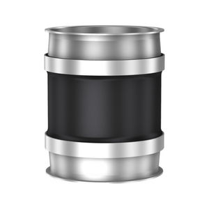 compensateur de dilatation en caoutchouc / rond / à souder / pour l'industrie agroalimentaire
