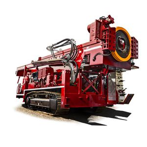 foreuse de carottage / de puits / sur chenilles / rotative à double tête