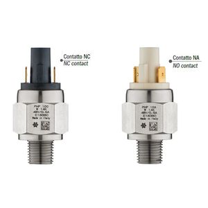 pressostat pour eau / pour vapeur / à membrane / industriel