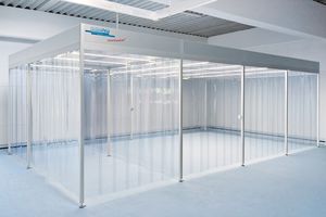 salle blanche tente