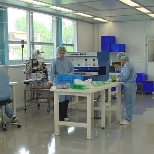 salle blanche pour matériel médical