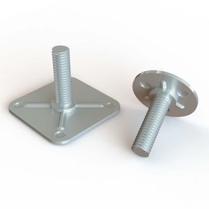 raccord à plaque avec goujon 1