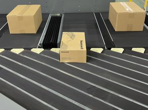 trieuse à tapis transversal 1