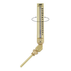 thermomètre à dilatation de liquide / à lecture directe / à insertion / à lecture directe