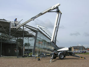 nacelle articulée tractable