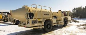 camion malaxeur pour mine souterraine 1